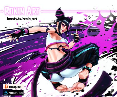 ArtStation - Juri Han from Street Fighter 6