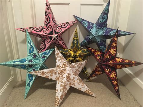 Paper star lanterns - Summer collection! – Amber Home of Colour