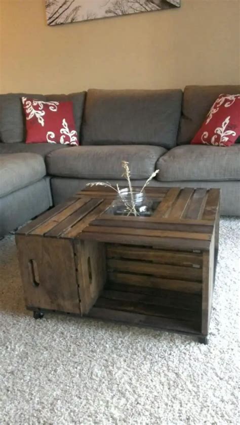 How to build a crate coffee table | DIY projects for everyone!