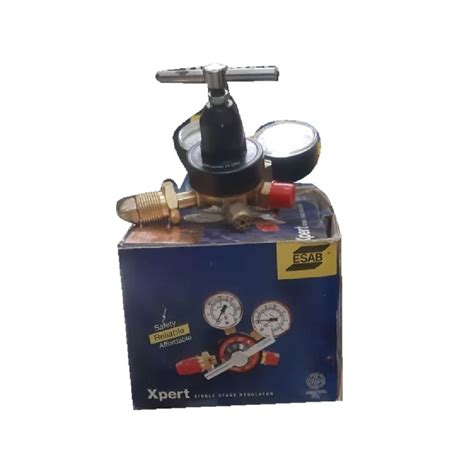 5 Bar Stainless Steel ESAB Xpert Single Stage Gas Regulators, For Home at Rs 2200/piece in Varanasi