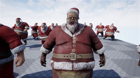 Bad Santa in Characters - UE Marketplace