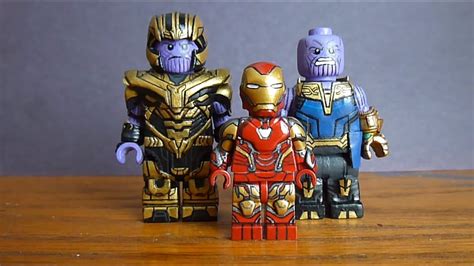 Custom Lego Avengers Endgame/ Infinity War: Thanos Big Fig - YouTube