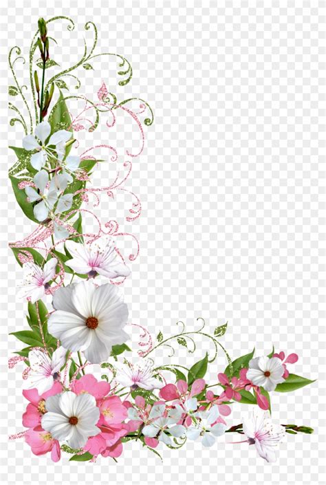 Spring Flower Border Design Images | Best Flower Site