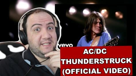 AC/DC - Thunderstruck (Official Video) - TEACHER PAUL REACTS - YouTube