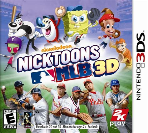 Nicktoons MLB Box Shot for Wii - GameFAQs