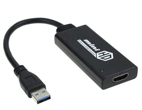 SnowFire USBHDMI USB A Male to HDMI Female Adapter Converter - Walmart ...