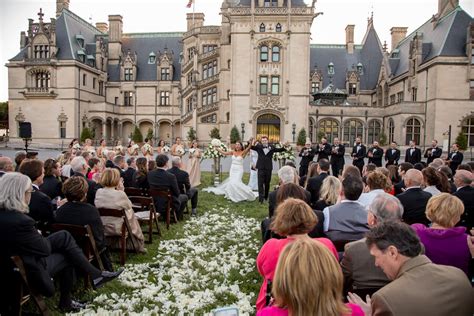 Morgan and Gerard’s Front Lawn and South Terrace Biltmore Wedding — Asheville Event Co