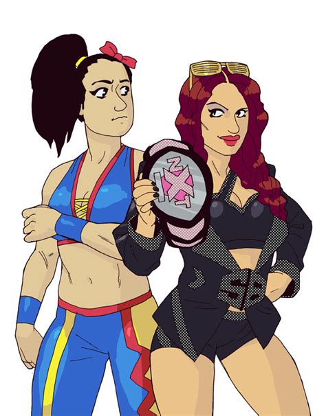 Bayley v Sasha Banks by jeanvendors on DeviantArt