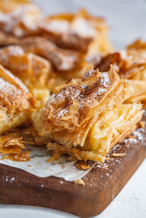 Bougatsa – Greek-Style Custard Pastry | Olive & Mango