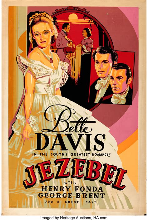 Jezebel (Warner Brothers, 1938). | Bette davis, Movie posters, Classic films posters