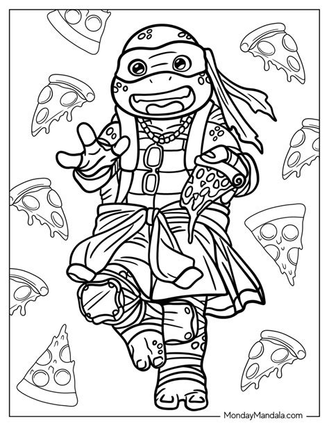 Teenage Mutant Ninja Turtles Coloring Pages - Free Coloring Pages Printables