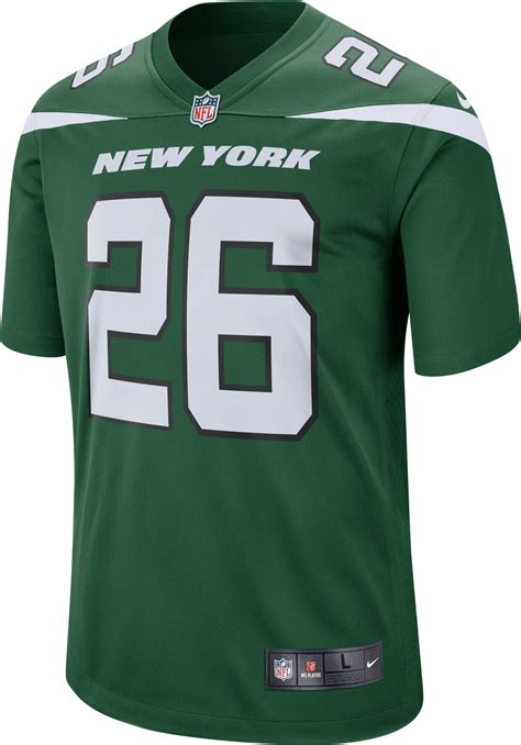 Nike Satin New York Jets Le'veon Bell #26 Green Game Jersey for Men - Lyst