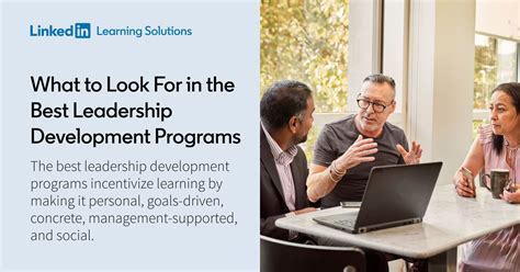 What to Look for in the Best Leadership Development Programs