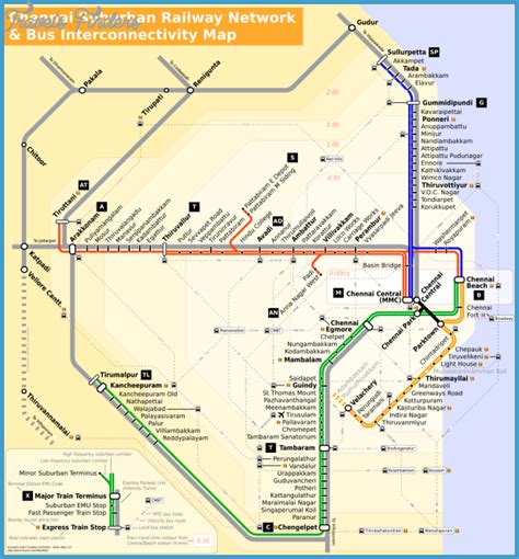 Chennai Subway Map - TravelsFinders.Com