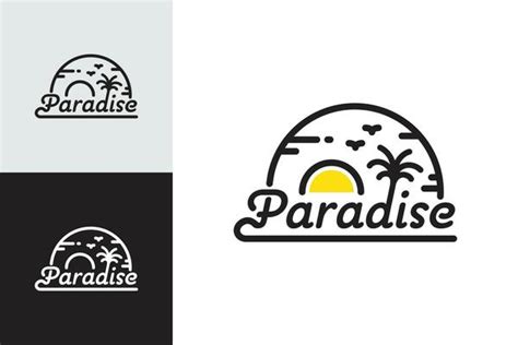 Paradise Logo Vector Art, Icons, and Graphics for Free Download