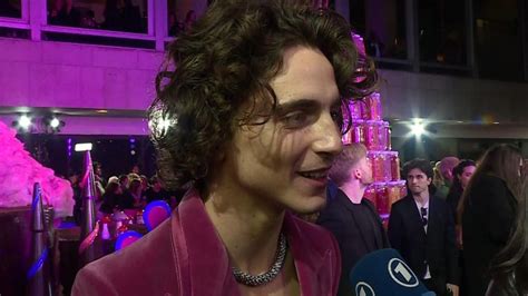 Timothée Chalamet tells Sky News making Wonka was a 'joyful' experience ...