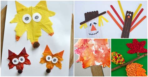 25 Easy & Fun Fall Crafts for Preschoolers - Sunshine Billingual The Blog