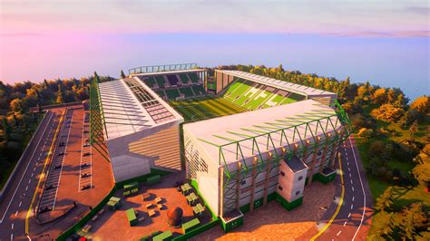 Hibernian FC Stadium Recreated : r/FortniteCreative