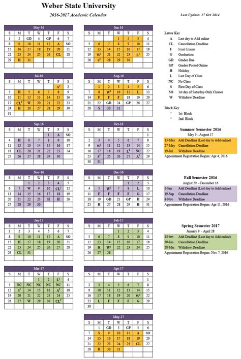 Asu Academic Calendar | Qualads