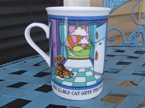 Garfield Coffee Mug, Garfield Coffee Mug From Danbury Mint Collection, Garfield on ON THE HUNT ...