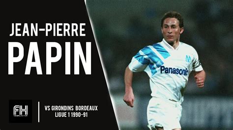 Jean-Pierre Papin Goals and Skills Olympique Marseille 2:0 Girondins ...