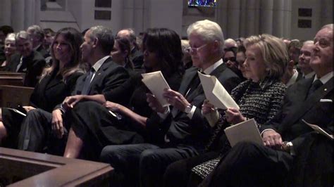 Barbara Bush funeral: Mourners gather at Houston church to pay their ...