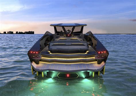 Lamborghini is Building a 4,000- HP Luxury Speedboat - Daily Rubber