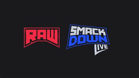 RAW and SmackDown Live logo concepts. | Behance