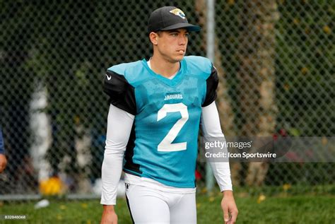 Jacksonville Jaguars placekicker Jason Myers during a joint New... News Photo - Getty Images