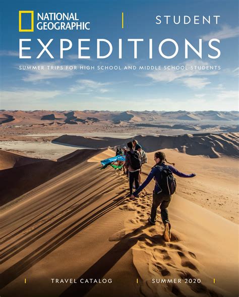 2020 National Geographic Student Expeditions Catalog by National ...