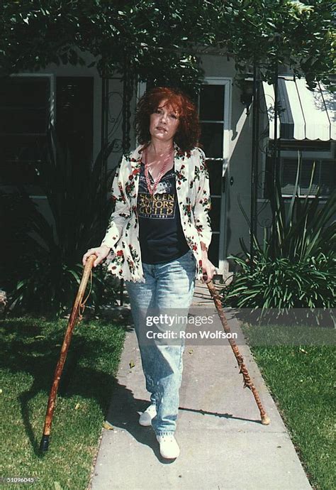 Roz Kelly Aka Pinky Tuscadero, The Fonz's Girlfriend On Happy Days.... News Photo - Getty Images