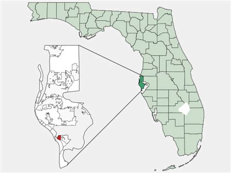 South Pasadena, FL - Geographic Facts & Maps - MapSof.net