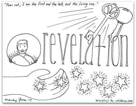 "Revelation" Bible Book Coloring Page - Ministry To Children