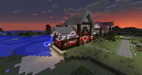 Simple Wooden House in Cherry Plank | Wooden house, Minecraft, House