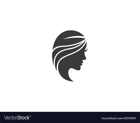 Hair symbol Royalty Free Vector Image - VectorStock