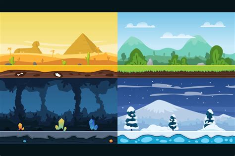 Parallax 2D Backgrounds by Free Game Assets (GUI, Sprite, Tilesets)