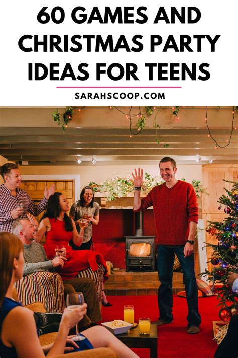 60 Games and Christmas Party Ideas for Teens | Sarah Scoop