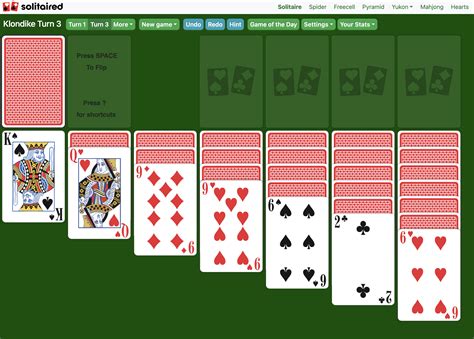 Klondike Solitaire Turn 3 - Online & 100% Free