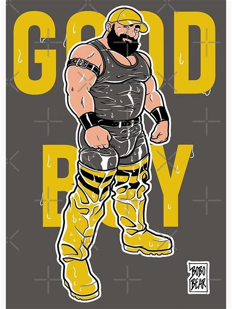 "GOOD BOY" Poster for Sale by bobobear | Redbubble