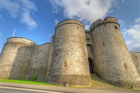 King John Castle in Limerick Stock Photo - Image of limerick, history ...