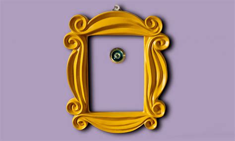 Friends Yellow Peephole Photo Frame | Freunde bilderrahmen, Geschenk ...