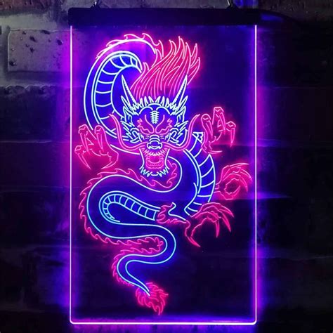 Chinese Dragon Room Display Dual Color LED Neon Sign st6-i3225 | Etsy | Neon wallpaper, Neon ...