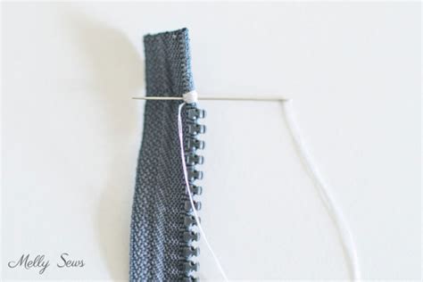 How to Shorten a Zipper - Clear Guide with Pictures & Video - Melly Sews