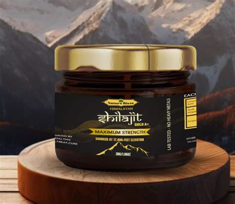 Shilajit, Pure, Himalayan, 100%, Resin, 30 Grams, Lab, Highest, Potenc ...