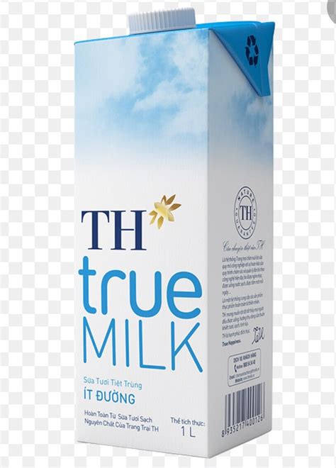 Thiết kế logo th true milk vector sang trọng và chuyên nghiệp