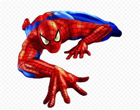 HD Crawling Spiderman Chibi Baby Character Cartoon PNG | Citypng