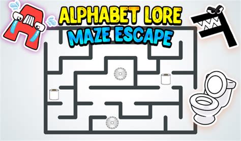 Alphabet Lore: Maze Escape (by GamesRV): Play Online For Free On Playhop