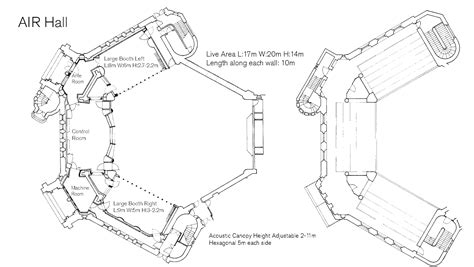 Lyndhurst Hall Floorplan - AIR Studios