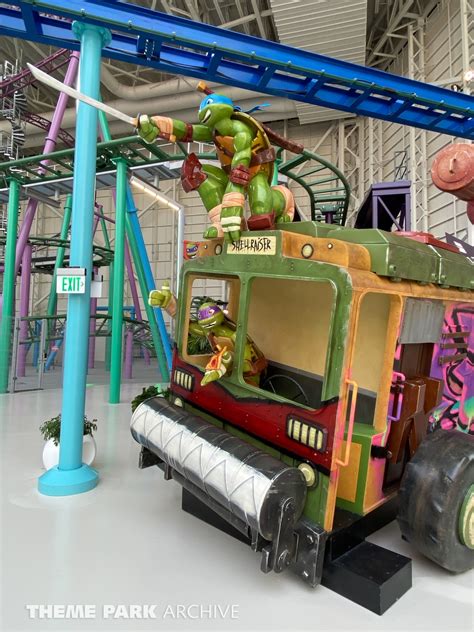 TMNT Shellraiser at Nickelodeon Universe at American Dream | Theme Park Archive