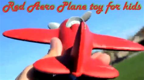 Red Aero Plane toy for kids by Green Toys Airplane - Amazon Toy for ...